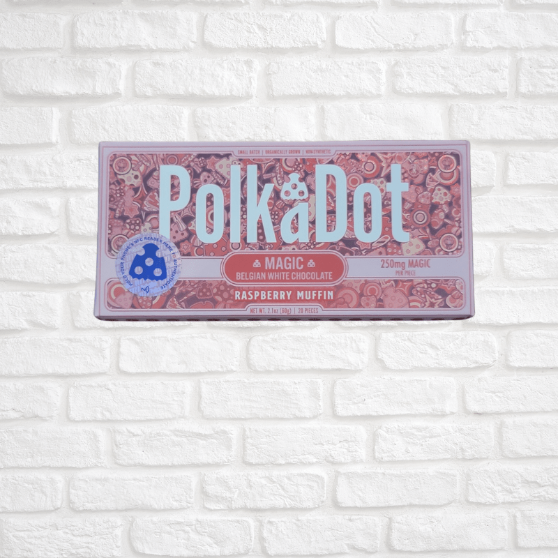 PolkaDot Mushroom Bars 5 grams Simply CBD LLC
