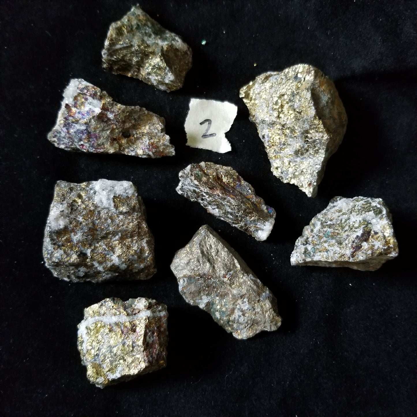 Rainbow Peacock Ore Pyrite raw healing gold shimmer crystal stones 1LB (LOT2) Simply CBD LLC
