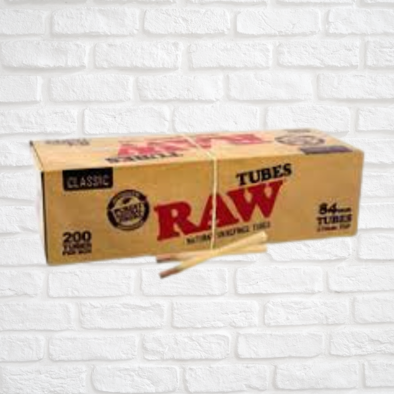 RAW Natural Unfiltered Tubes - 200ct Simply CBD LLC