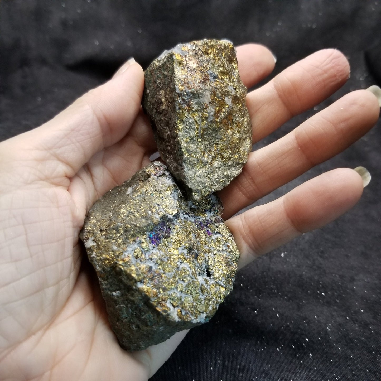Random Raw Stone & Crystal 1.5LB Box Set Enlightenment Peace Strength Simply CBD LLC