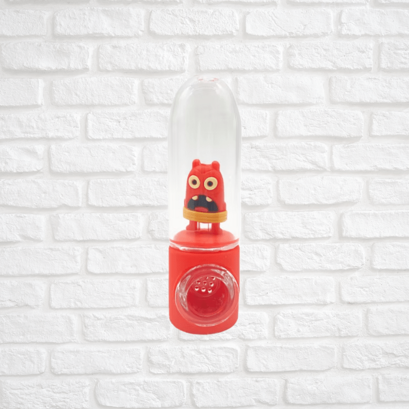 4.3 inch Cartoon Pipe with glass bowl $9.99 Simply CBD LLC