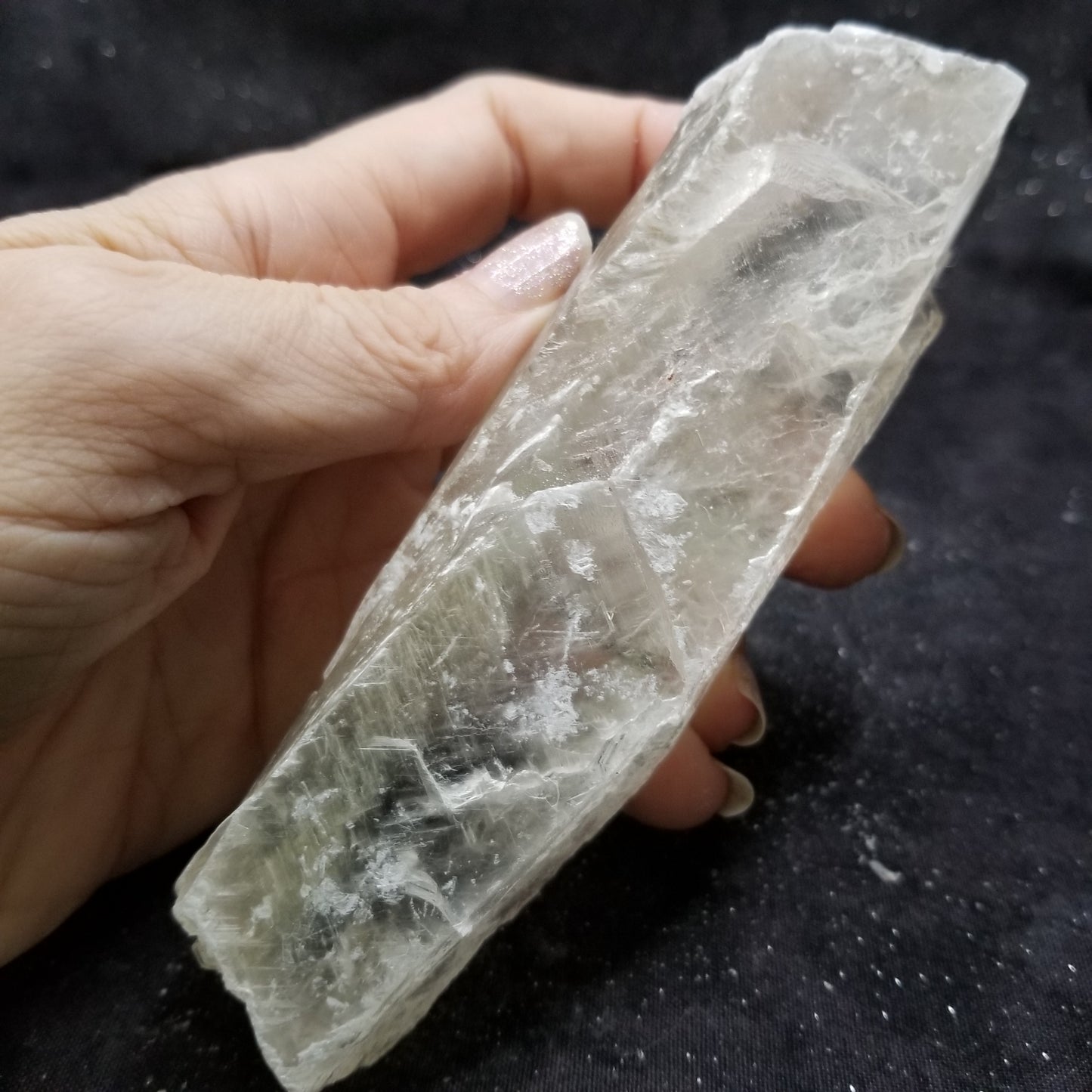 Golden Phantom Selenite Quartz Raw Rare Natural Crystal Stone Empowerment 220g (GPS16) Simply CBD LLC