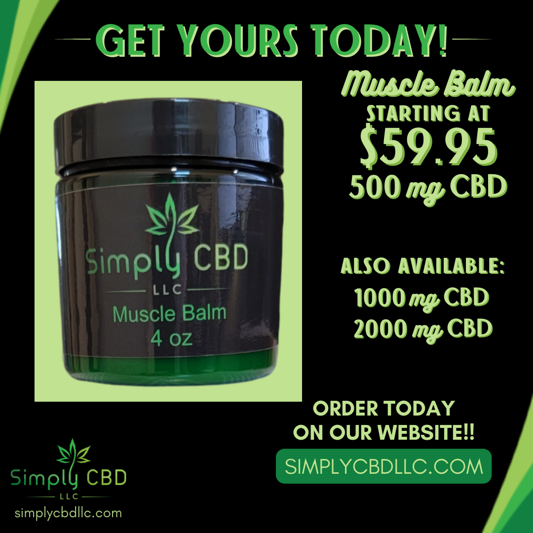 Simply CBD Muscle Balm Simply CBD LLC