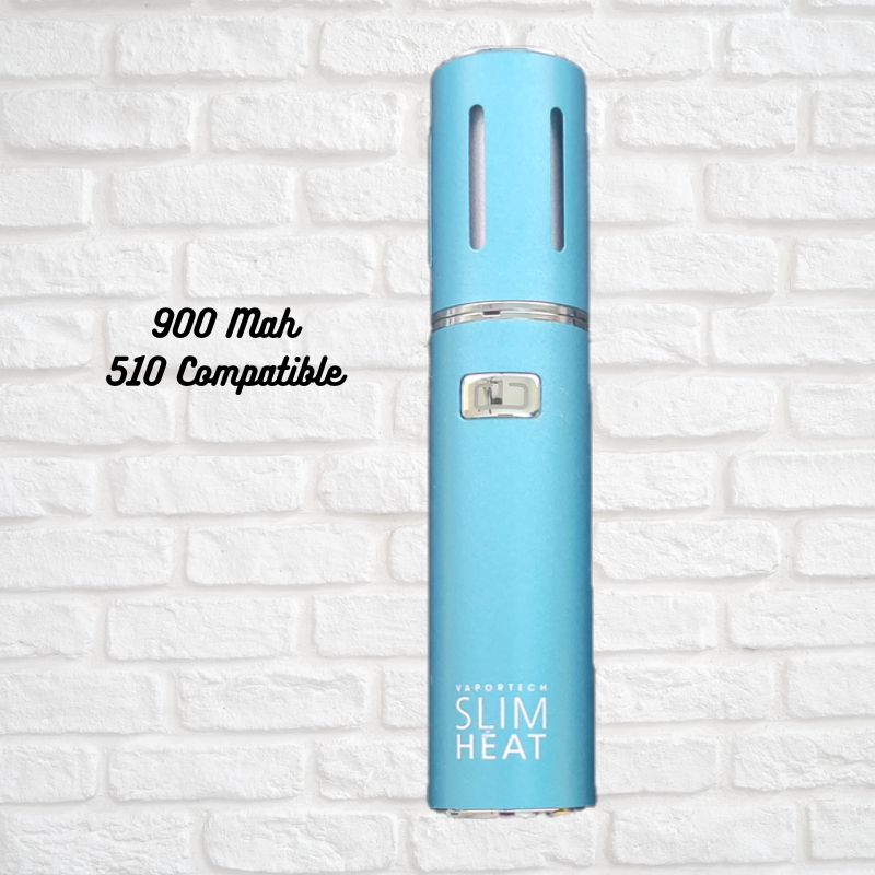 Vapor Tech Slim Heat 900 mah Battery Simply CBD LLC