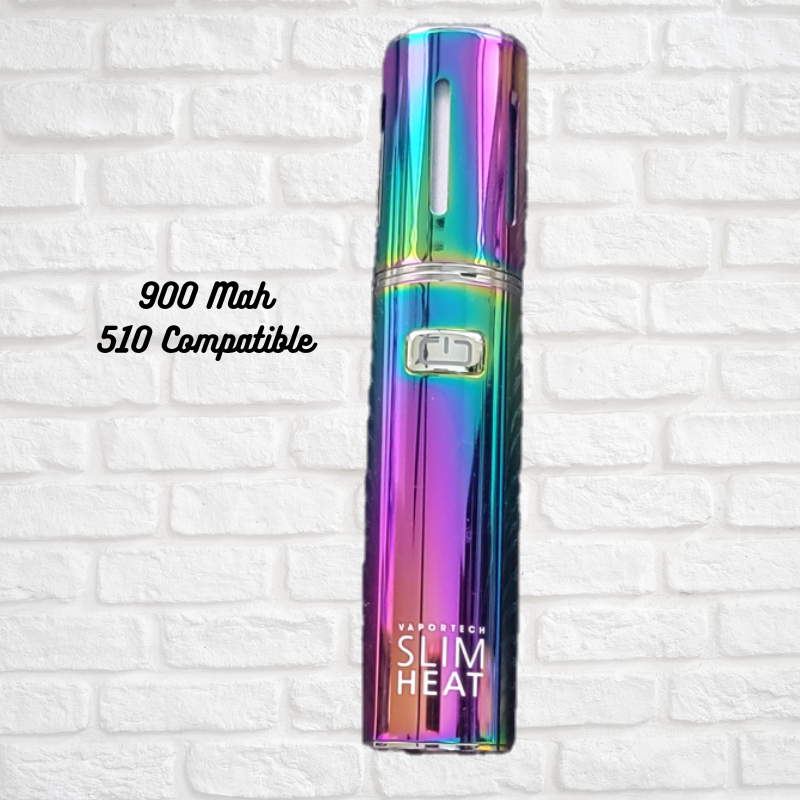 Vapor Tech Slim Heat 900 mah Battery Simply CBD LLC