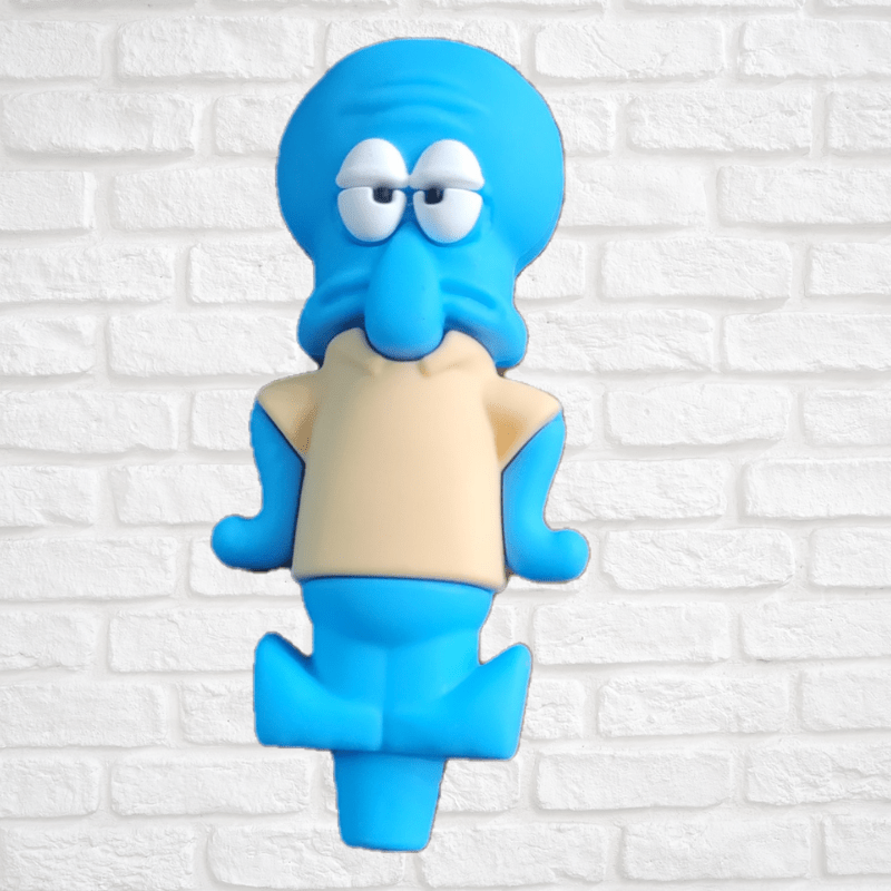 Squidward Silicone Smoking Pipe - Sponge Bob Square Pants Simply CBD LLC