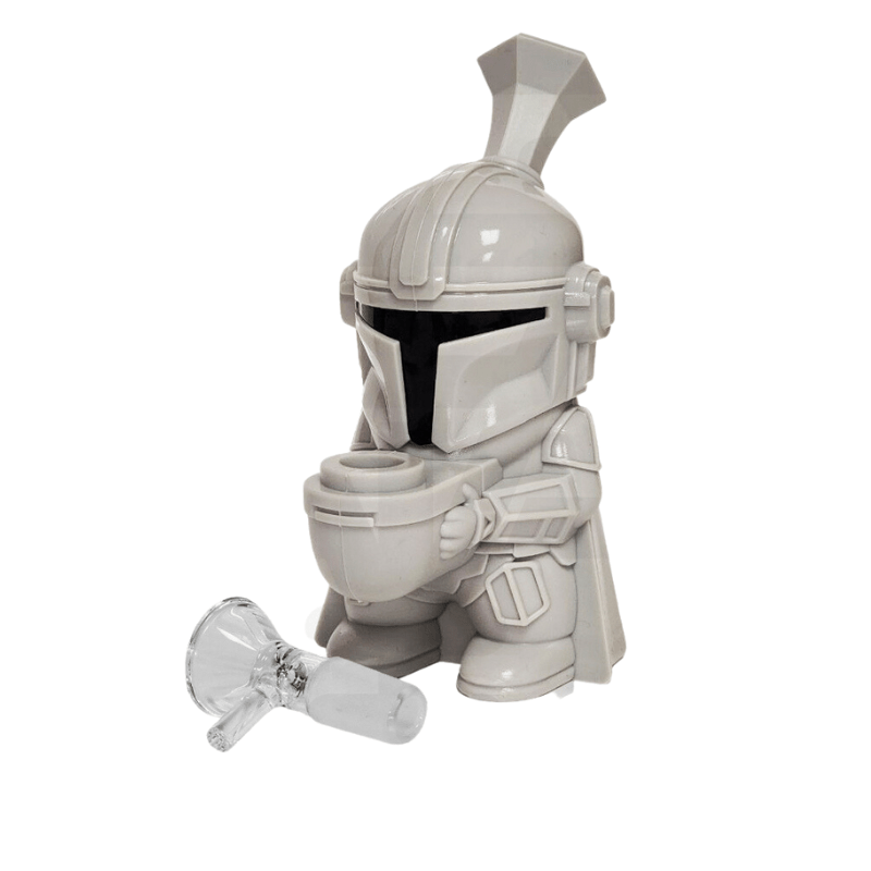 Mandalorian Silicone Water Bong -- Star Wars Simply CBD LLC