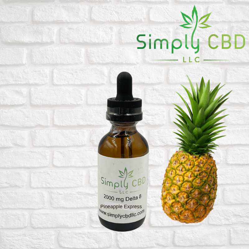 Delta 8 Tincture 2000 mg Simply CBD LLC