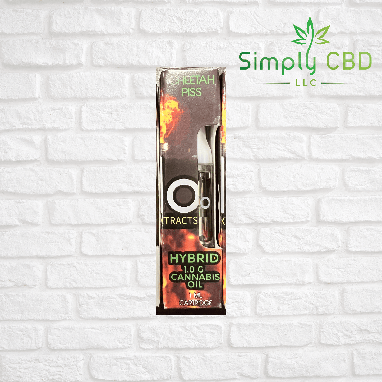 Glo Extracts THC Vape Cartridges 1 gram $20.00 Simply CBD LLC