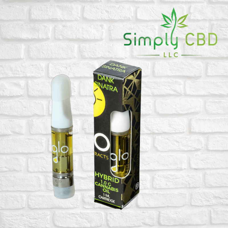 Glo Extracts THC Vape Cartridges 1 gram $20.00 Simply CBD LLC