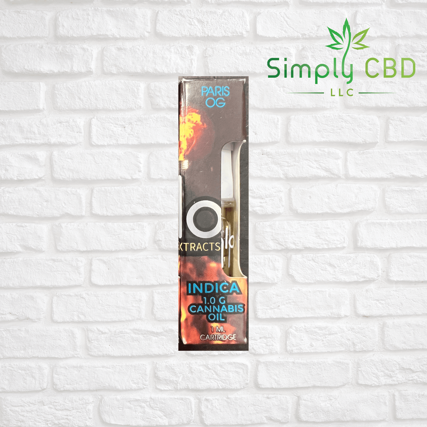 Glo Extracts THC Vape Cartridges 1 gram $20.00 Simply CBD LLC