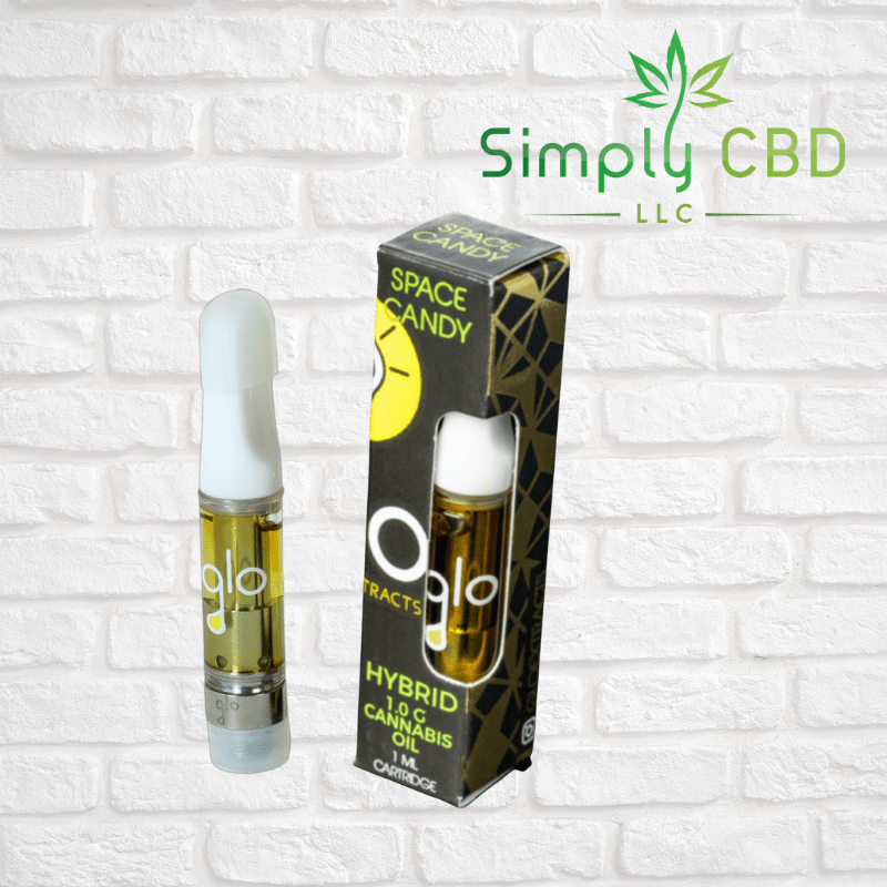 Glo Extracts THC Vape Cartridges 1 gram $20.00 Simply CBD LLC