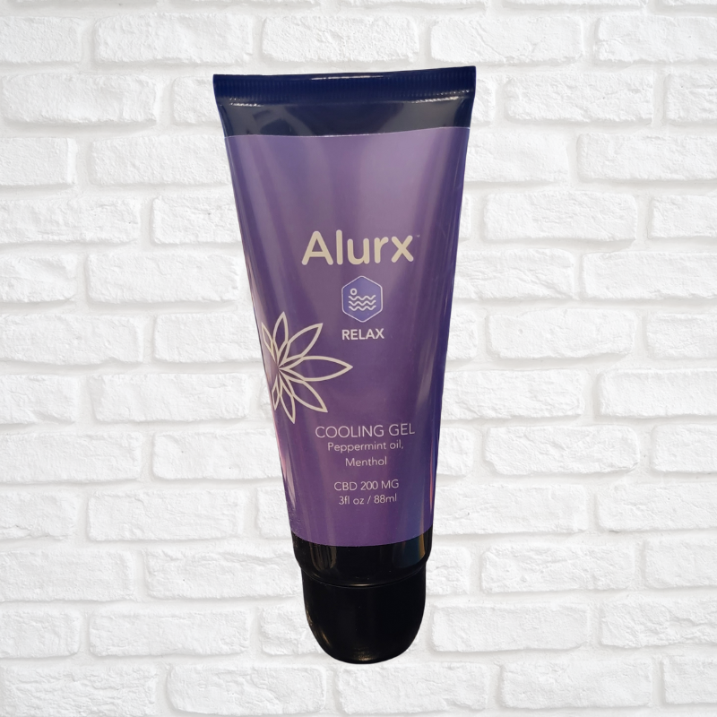 Alurx Relax 200mg Cooling Gel Simply CBD LLC