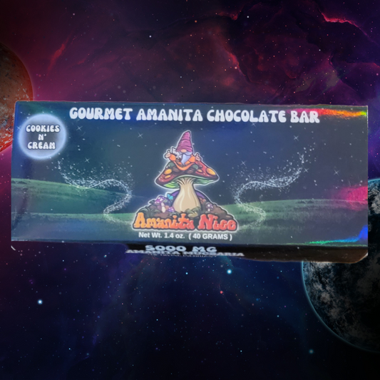 Amanita Mushroom Chocolate Bars 5000mg Simply CBD LLC