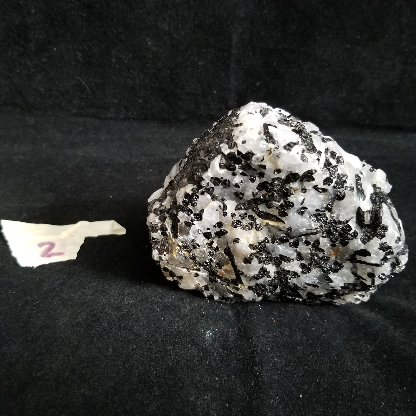 Black Tourmaline Tourmalinated Quartz Raw Healing Crystal Stone Enlightenment 530g (BTQ2) Simply CBD LLC