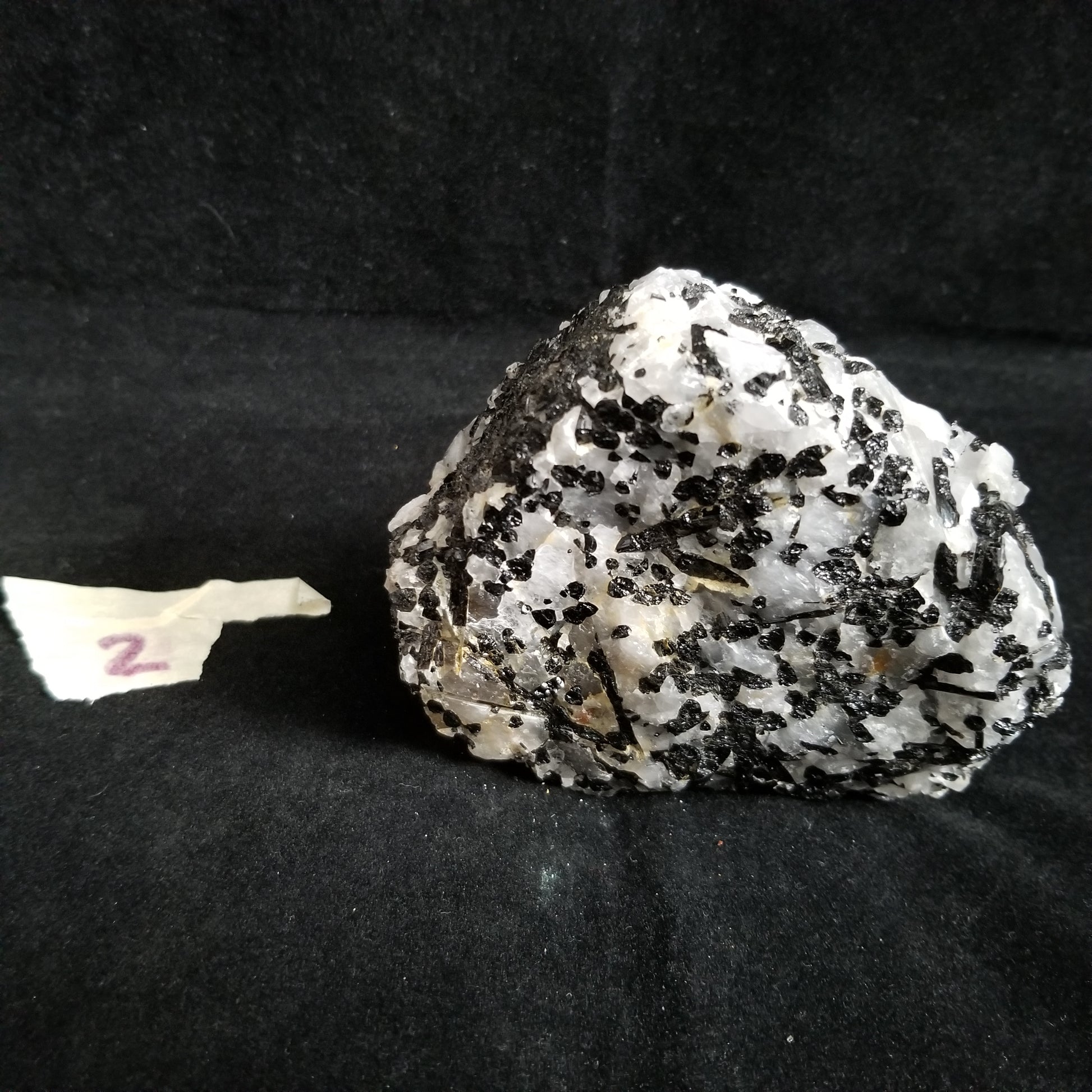 Black Tourmaline Tourmalinated Quartz Raw Healing Crystal Stone Enlightenment 530g (BTQ2) Simply CBD LLC