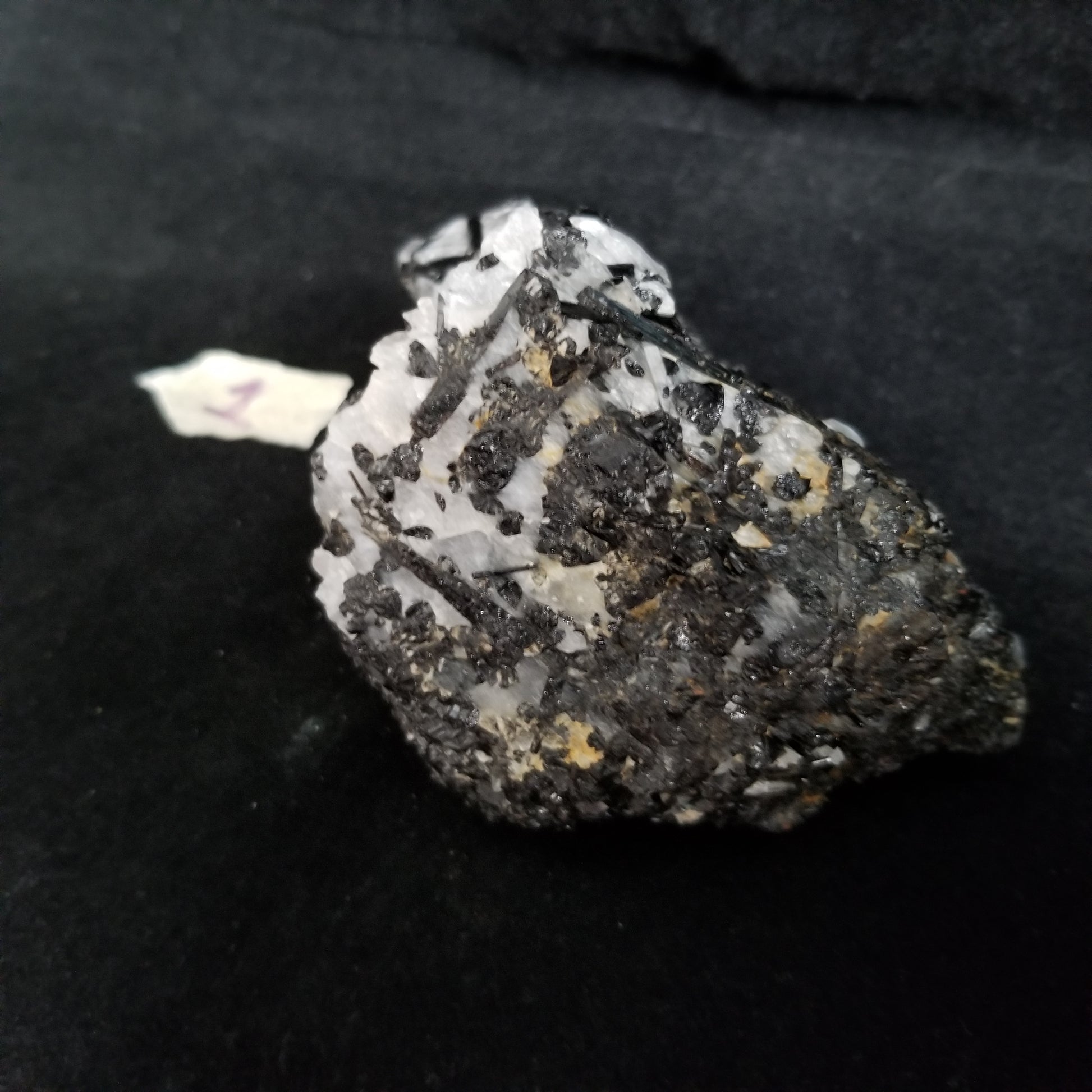 Black Tourmaline Tourmalinated Quartz Raw Healing Crystal Stone Enlightenment 450g (BTQ1) Simply CBD LLC
