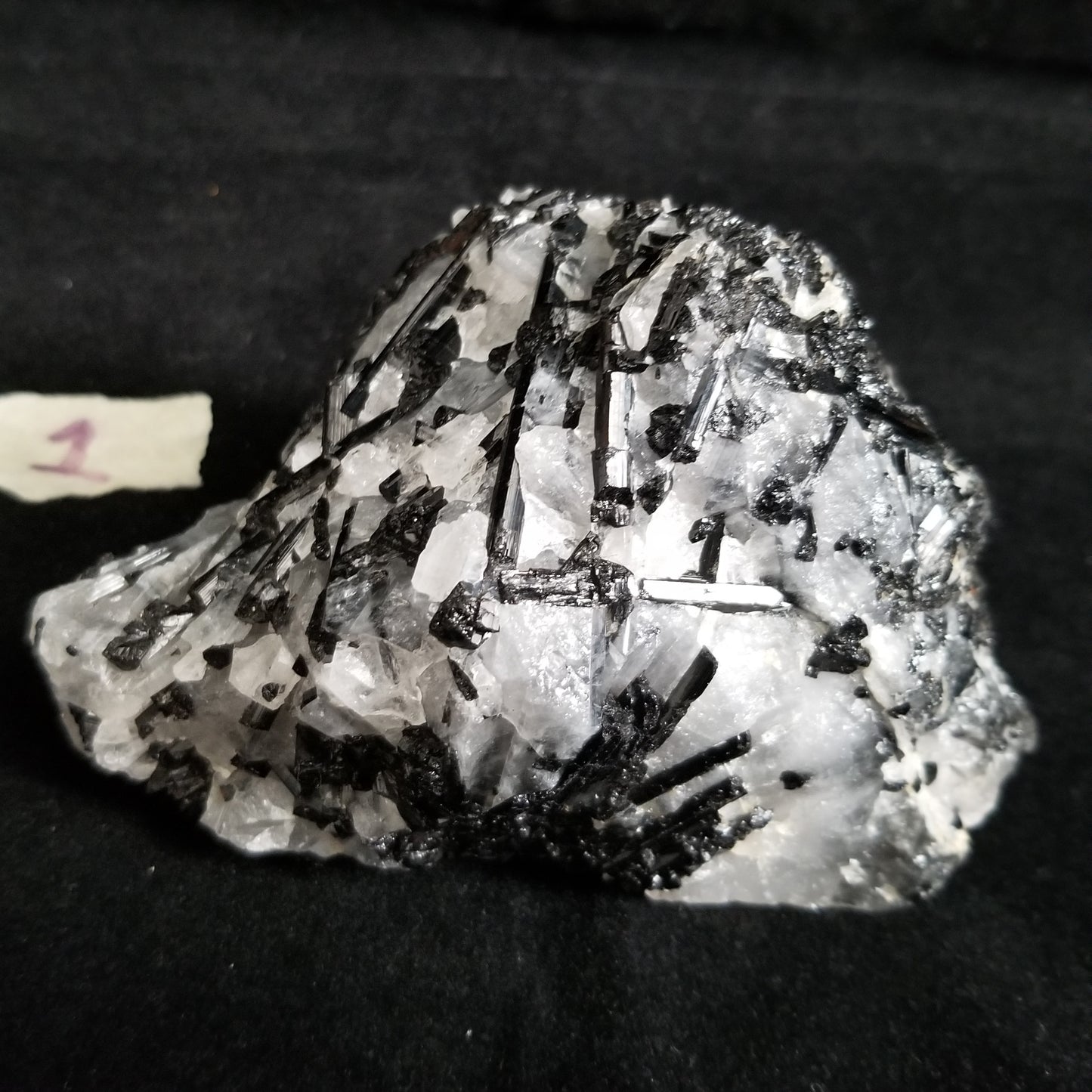 Black Tourmaline Tourmalinated Quartz Raw Healing Crystal Stone Enlightenment 450g (BTQ1) Simply CBD LLC