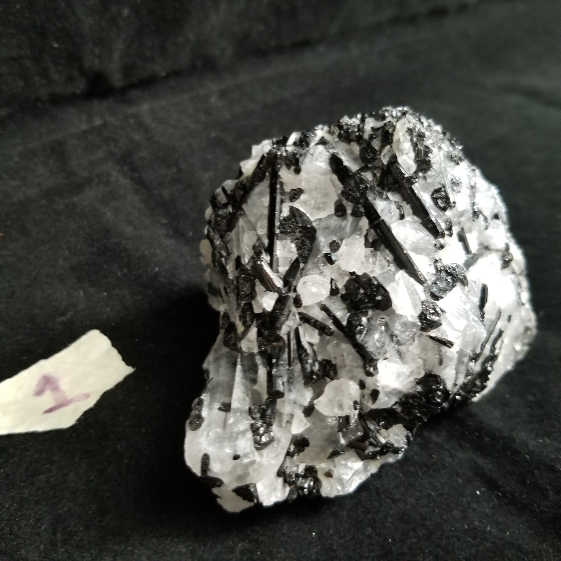 Black Tourmaline Tourmalinated Quartz Raw Healing Crystal Stone Enlightenment 450g (BTQ1) Simply CBD LLC