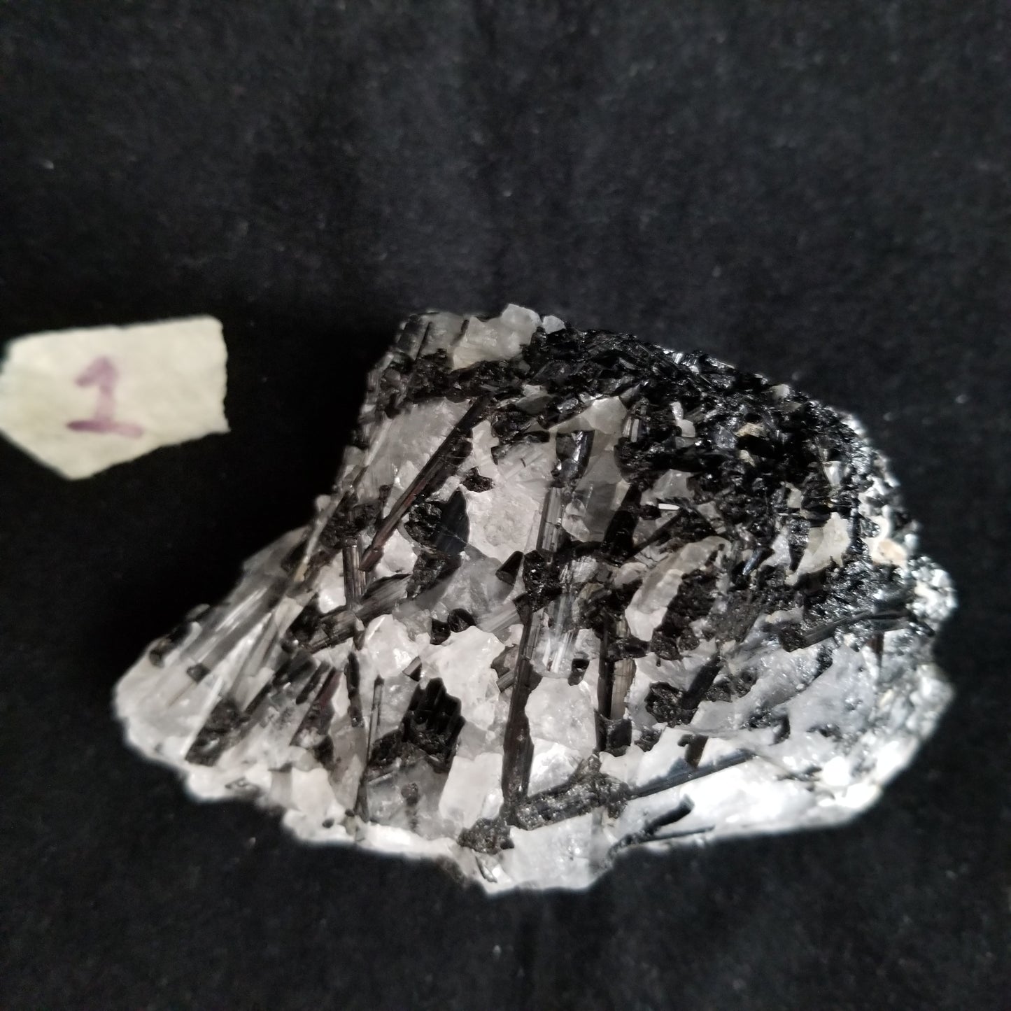 Black Tourmaline Tourmalinated Quartz Raw Healing Crystal Stone Enlightenment 450g (BTQ1) Simply CBD LLC