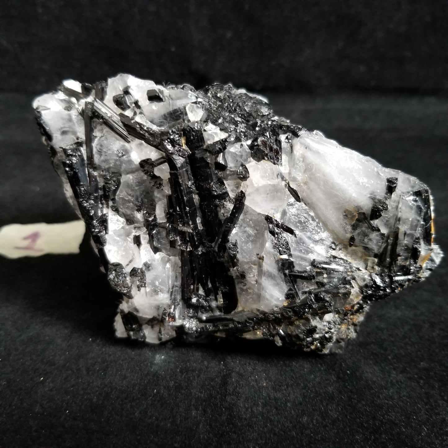 Black Tourmaline Tourmalinated Quartz Raw Healing Crystal Stone Enlightenment 450g (BTQ1) Simply CBD LLC
