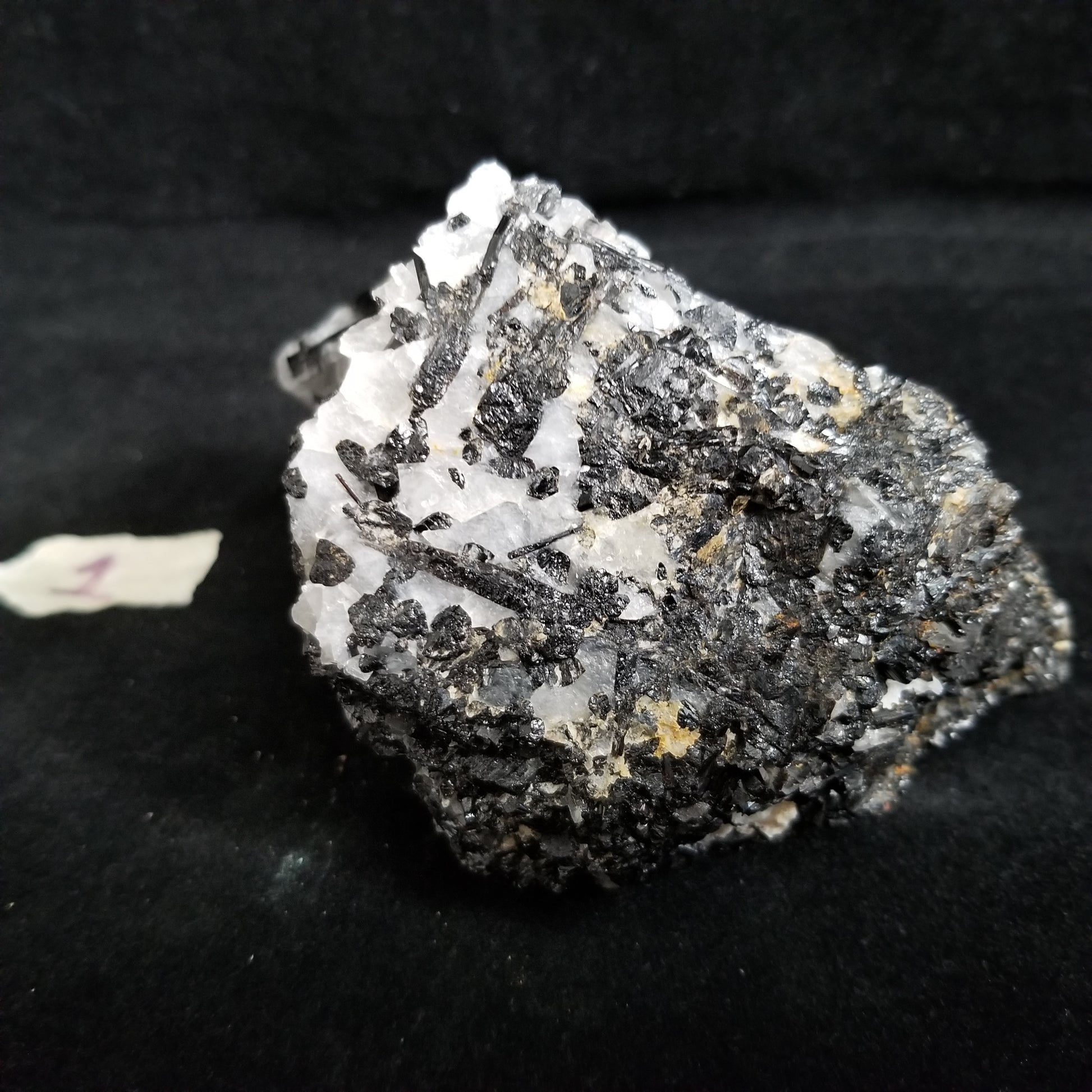Black Tourmaline Tourmalinated Quartz Raw Healing Crystal Stone Enlightenment 450g (BTQ1) Simply CBD LLC