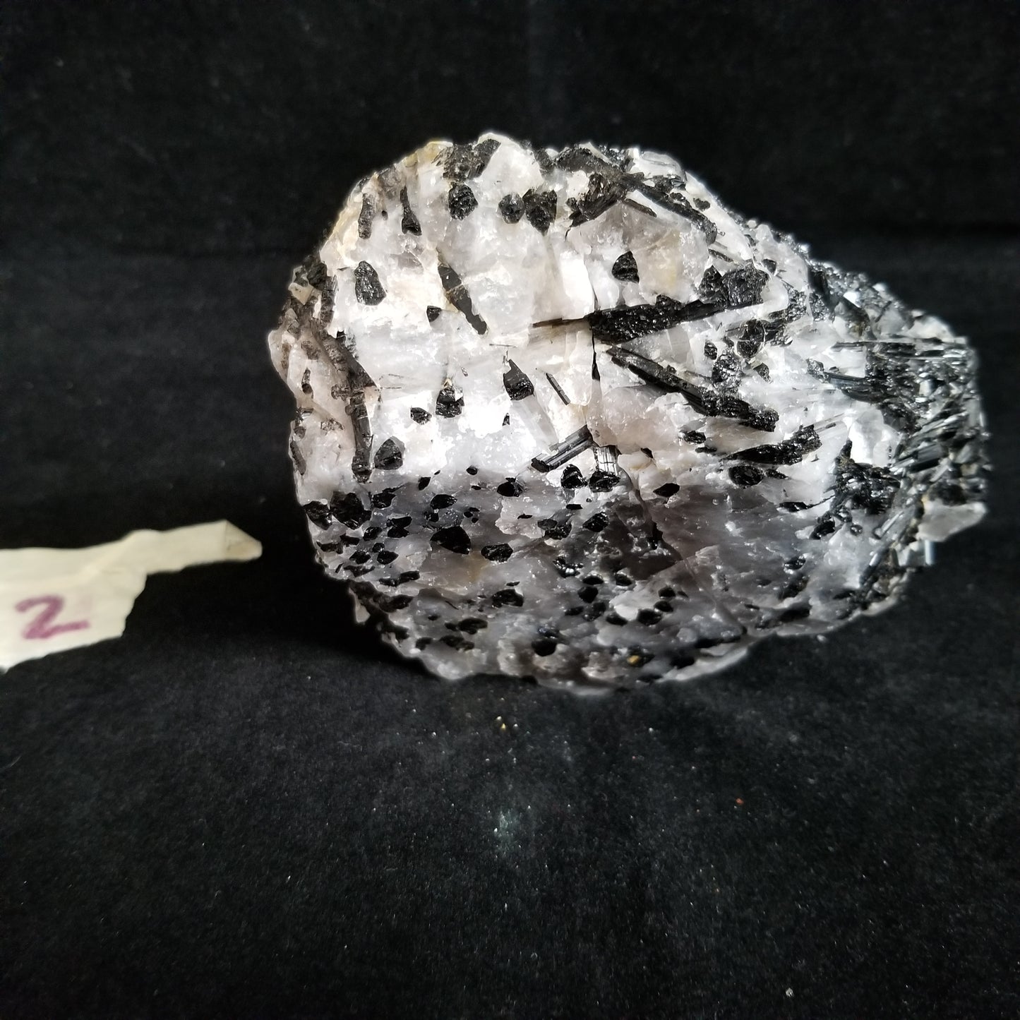 Black Tourmaline Tourmalinated Quartz Raw Healing Crystal Stone Enlightenment 530g (BTQ2) Simply CBD LLC
