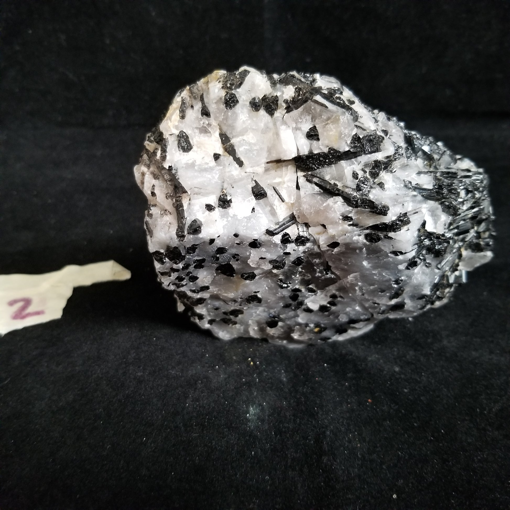 Black Tourmaline Tourmalinated Quartz Raw Healing Crystal Stone Enlightenment 530g (BTQ2) Simply CBD LLC