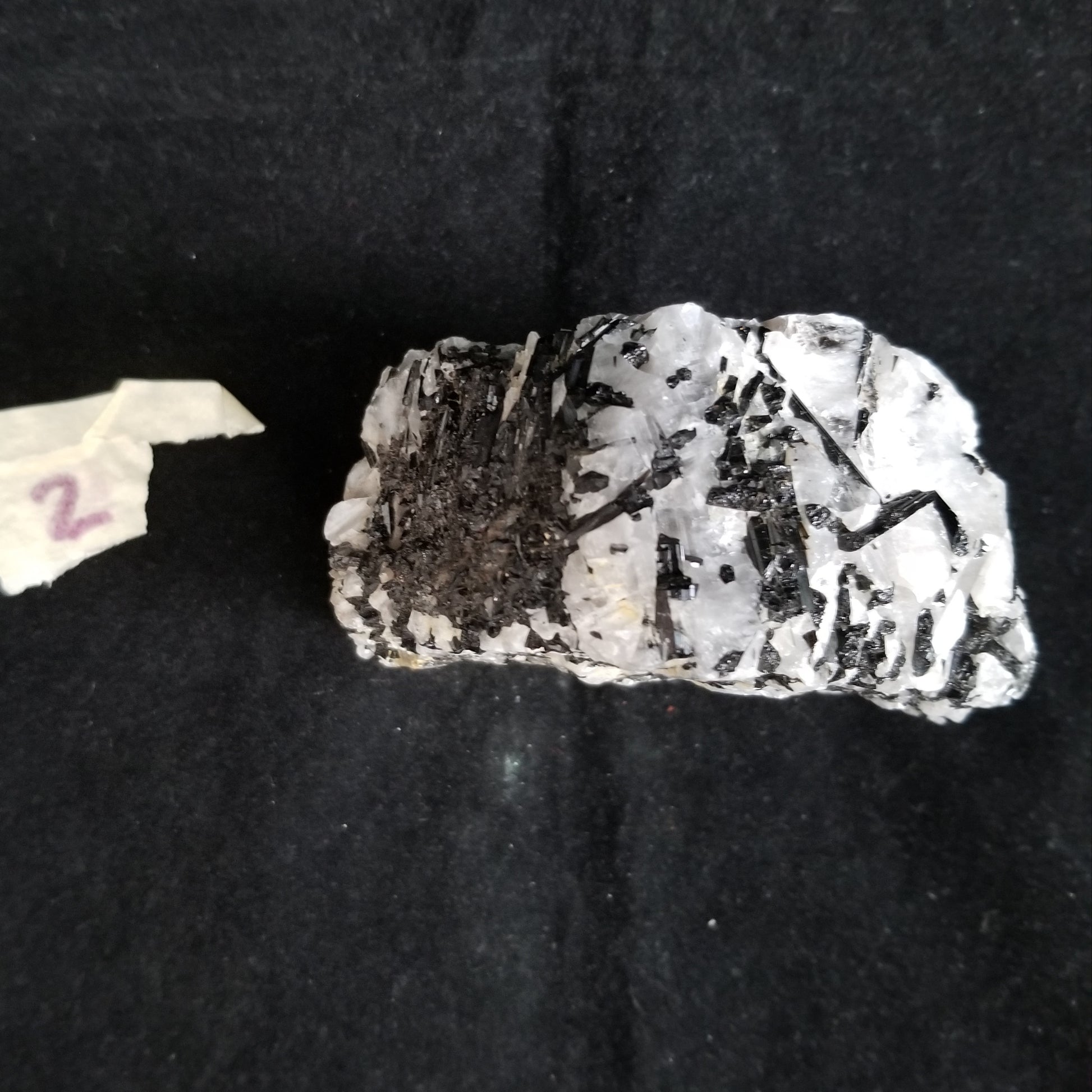 Black Tourmaline Tourmalinated Quartz Raw Healing Crystal Stone Enlightenment 530g (BTQ2) Simply CBD LLC