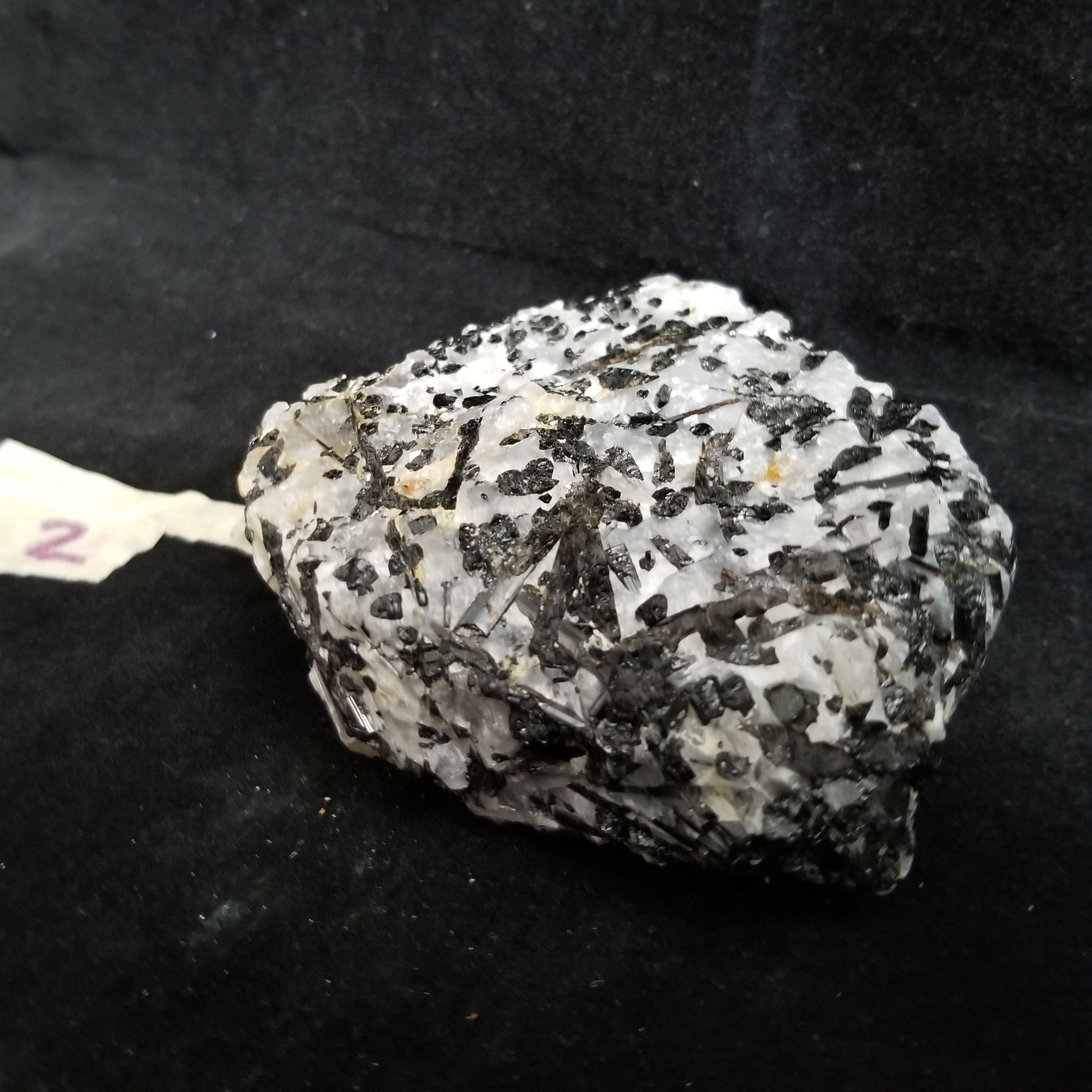 Black Tourmaline Tourmalinated Quartz Raw Healing Crystal Stone Enlightenment 530g (BTQ2) Simply CBD LLC