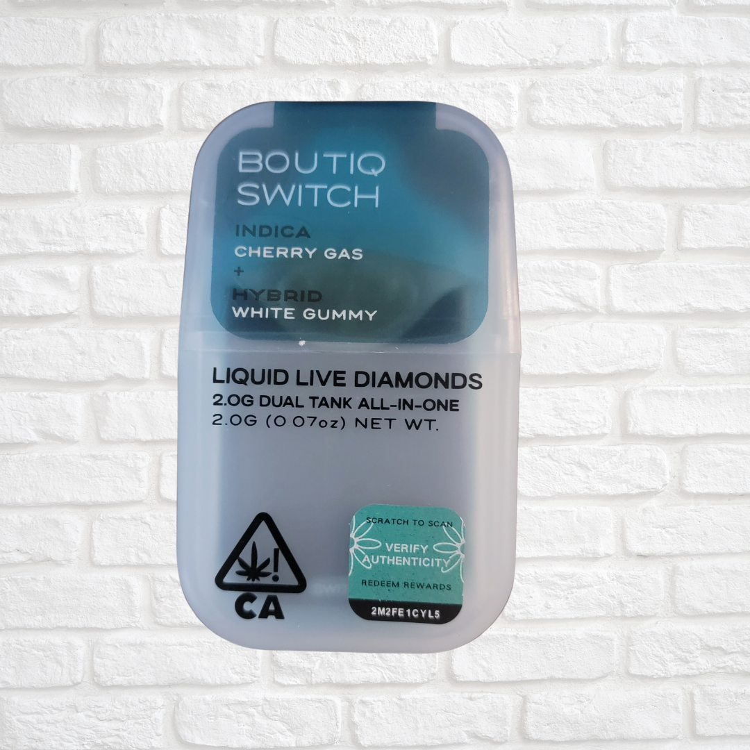 Boutiq Switch Liquid Live Diamonds Simply CBD LLC