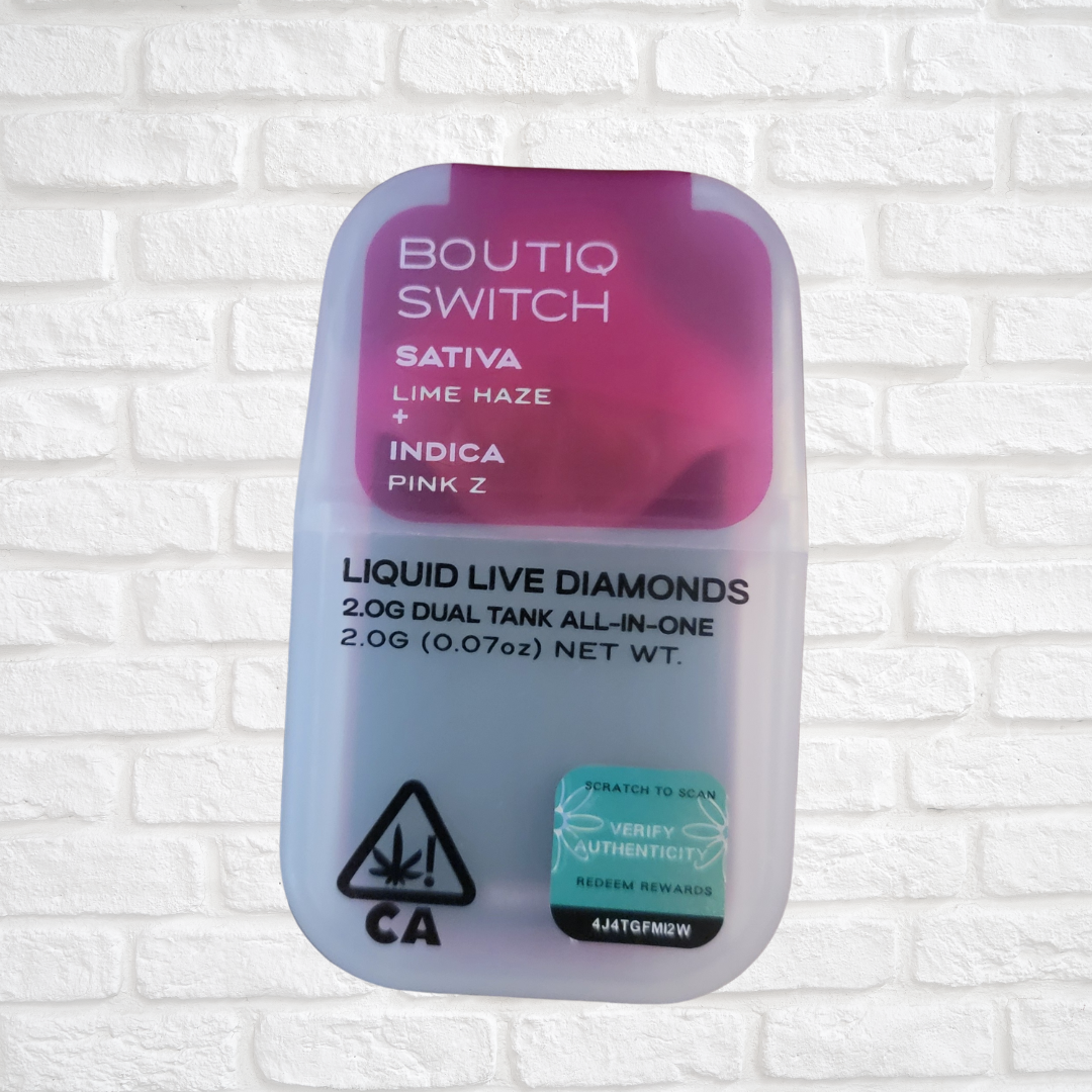 Boutiq Switch Liquid Live Diamonds Simply CBD LLC