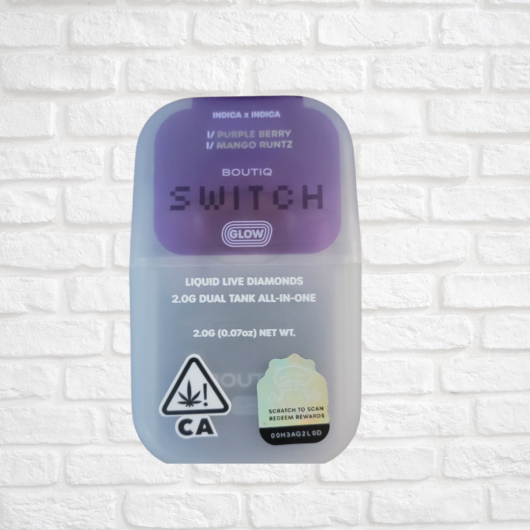Boutiq Switch Liquid Live Diamonds Simply CBD LLC