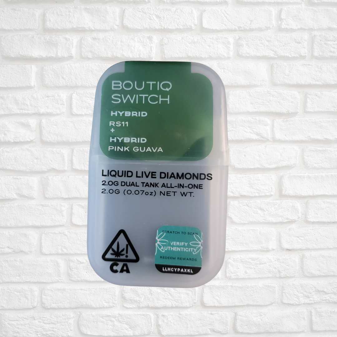 Boutiq Switch Liquid Live Diamonds Simply CBD LLC