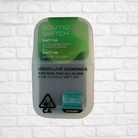 Boutiq Switch Liquid Live Diamonds Simply CBD LLC