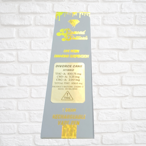 Diamond Distalate Live Resin 1 Gram Pen Simply CBD LLC