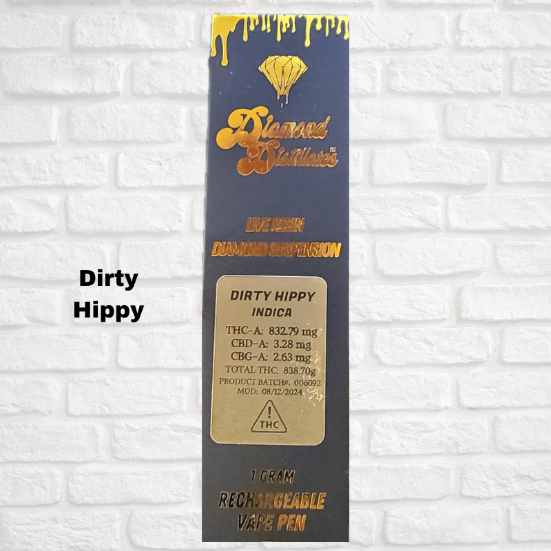 Diamond Distillate Live Resin 1 Gram Pen Simply CBD LLC