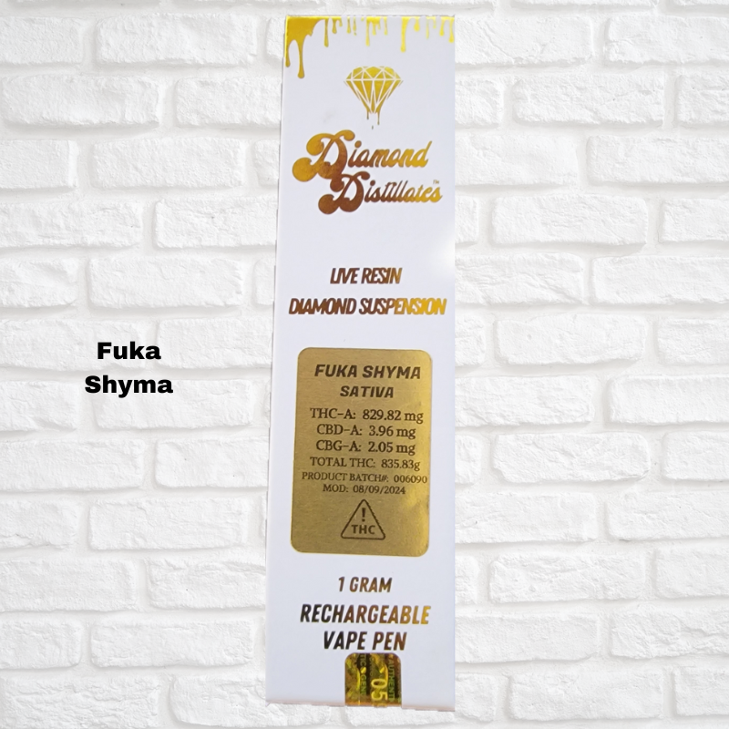 Diamond Distillate Live Resin 1 Gram Pen Simply CBD LLC