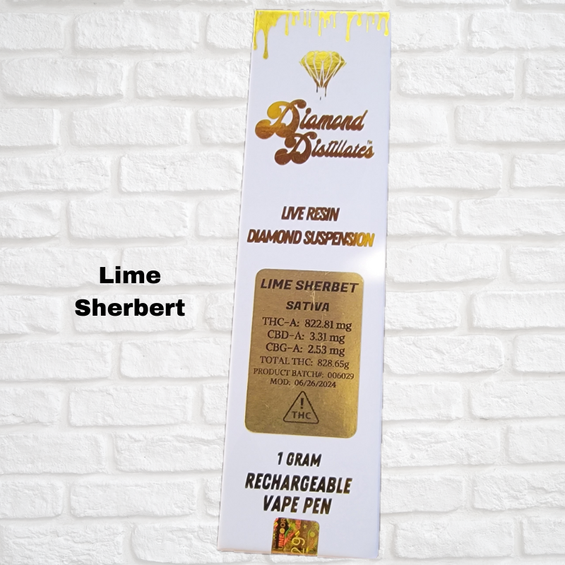 Diamond Distillate Live Resin 1 Gram Pen Simply CBD LLC