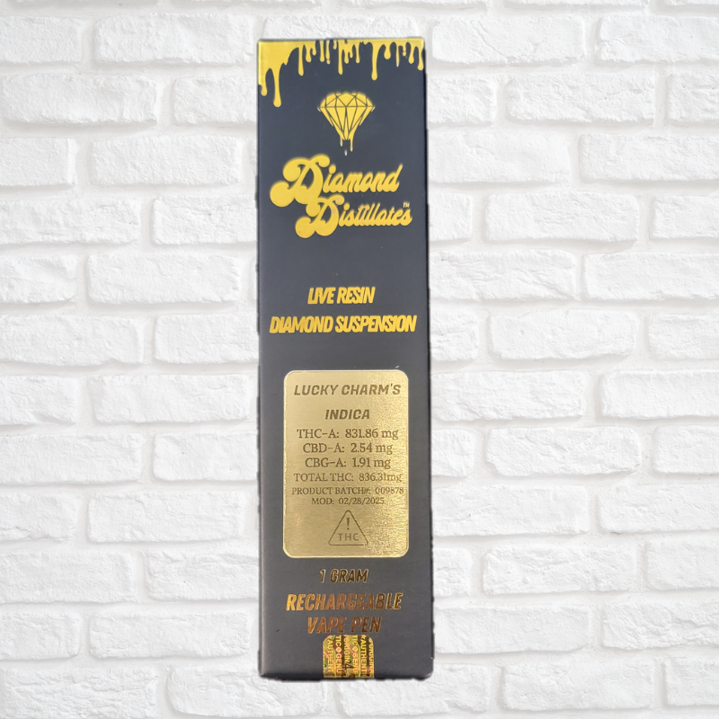 Diamond Distillate Live Resin 1 Gram Pen Simply CBD LLC