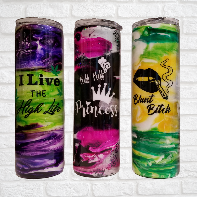 Drippy Tumblers Puff Puff Perfection Simply CBD LLC