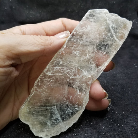 Golden Phantom Selenite Quartz Raw Rare Natural Crystal Stone Empowerment 125g (GPS13) Simply CBD LLC