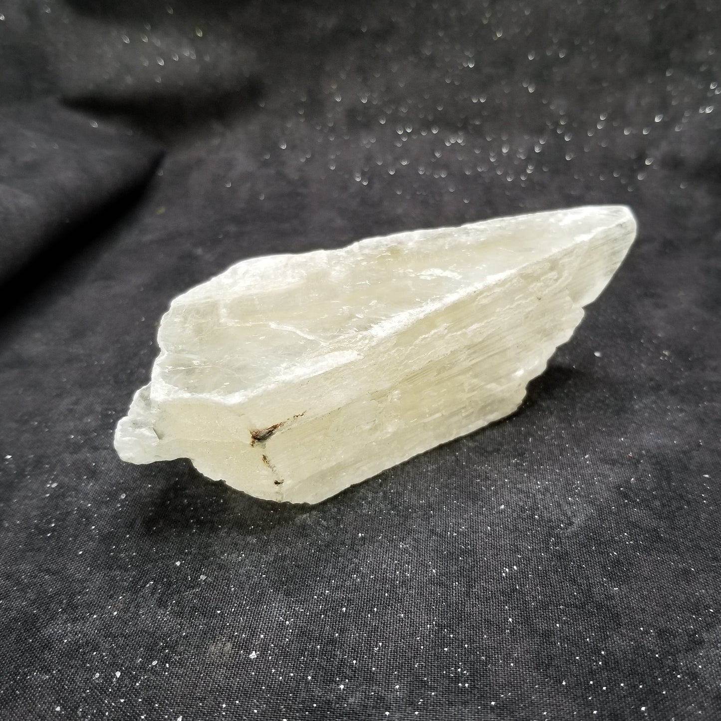 Golden Phantom Selenite Quartz Rare Raw Natural Crystal Stone Empowerment 220g (GPS3) Simply CBD LLC