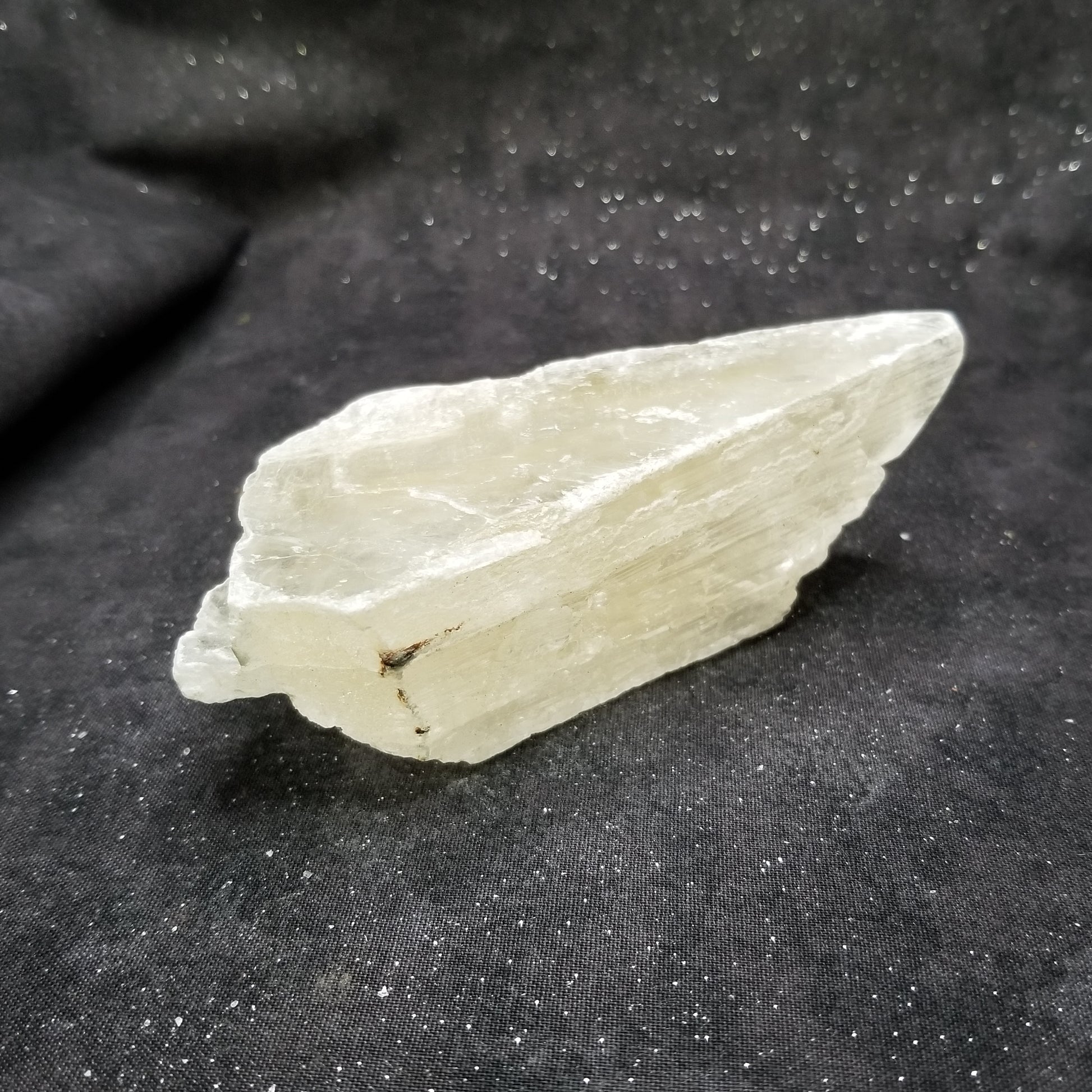 Golden Phantom Selenite Quartz Rare Raw Natural Crystal Stone Empowerment 220g (GPS3) Simply CBD LLC