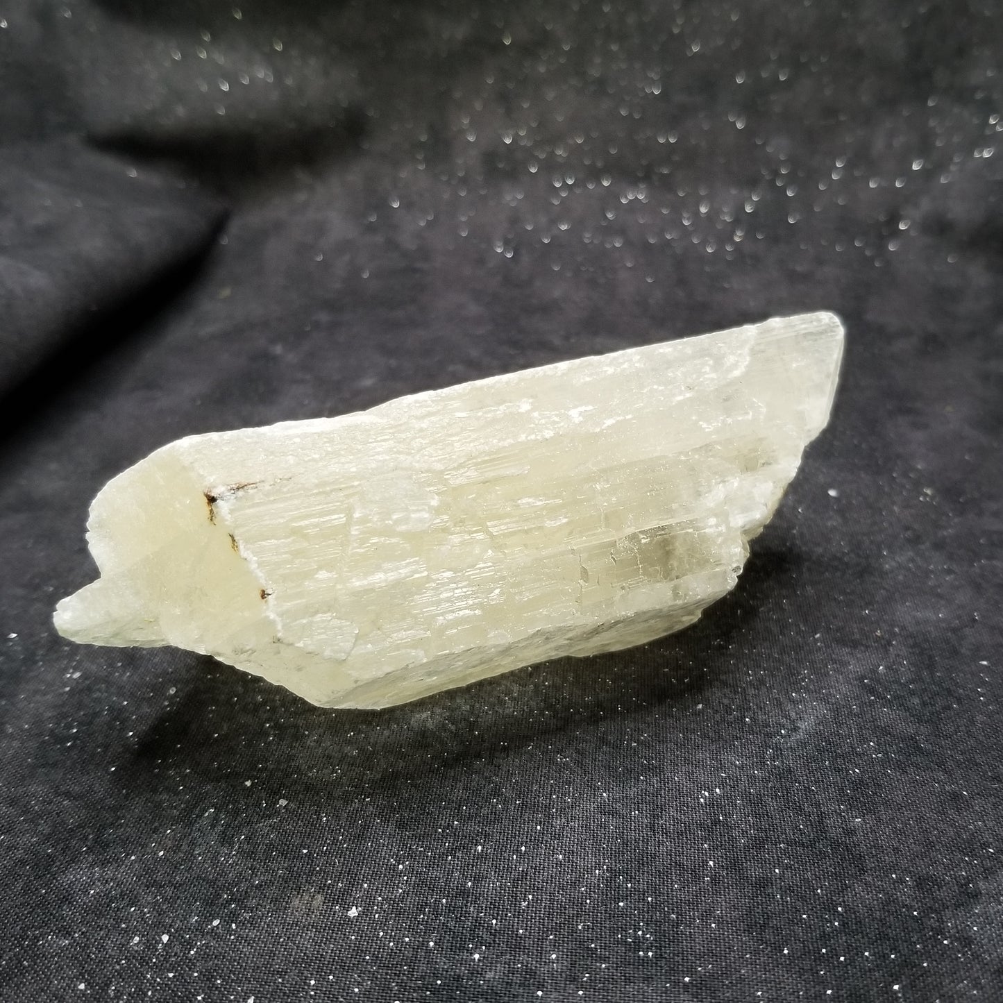 Golden Phantom Selenite Quartz Rare Raw Natural Crystal Stone Empowerment 220g (GPS3) Simply CBD LLC