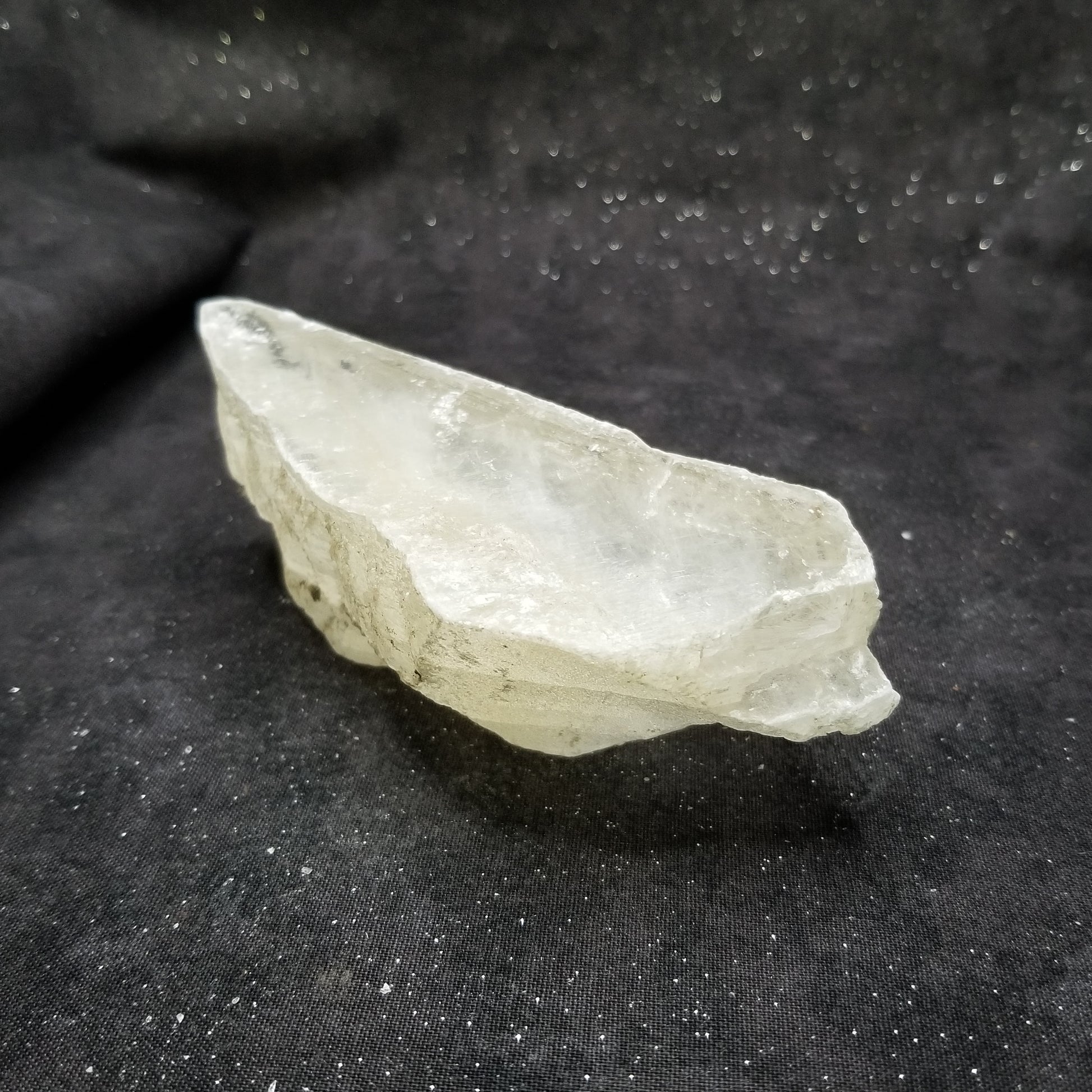 Golden Phantom Selenite Quartz Rare Raw Natural Crystal Stone Empowerment 220g (GPS3) Simply CBD LLC