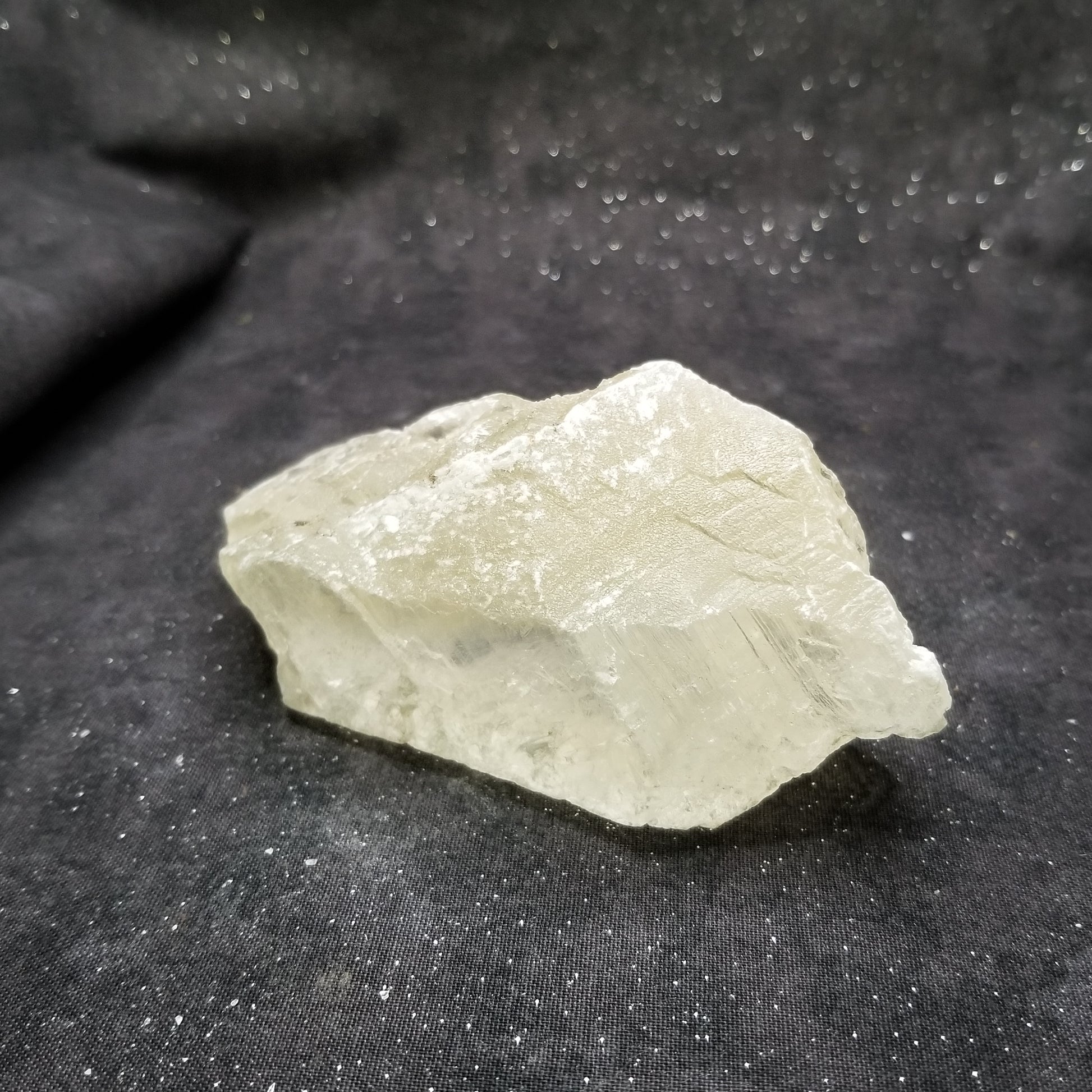 Golden Phantom Selenite Quartz Rare Raw Natural Crystal Stone Empowerment 220g (GPS3) Simply CBD LLC