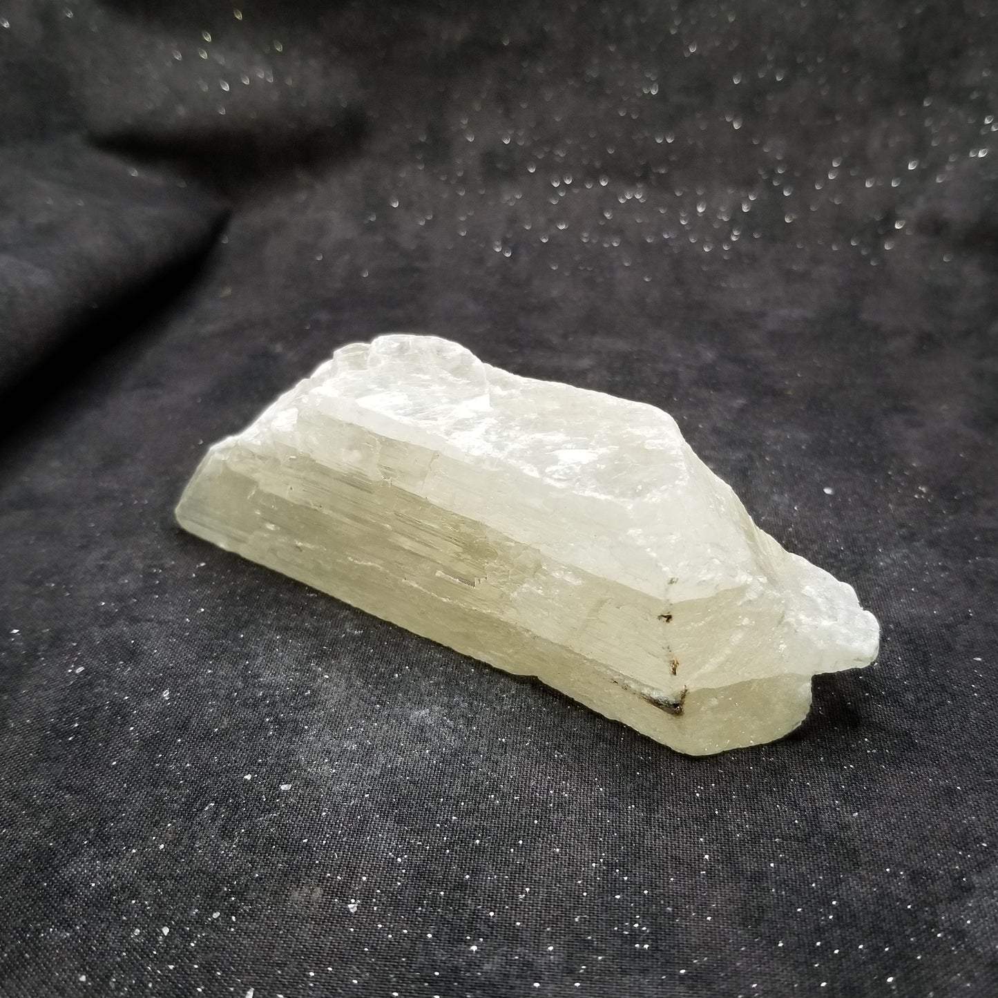 Golden Phantom Selenite Quartz Rare Raw Natural Crystal Stone Empowerment 220g (GPS3) Simply CBD LLC