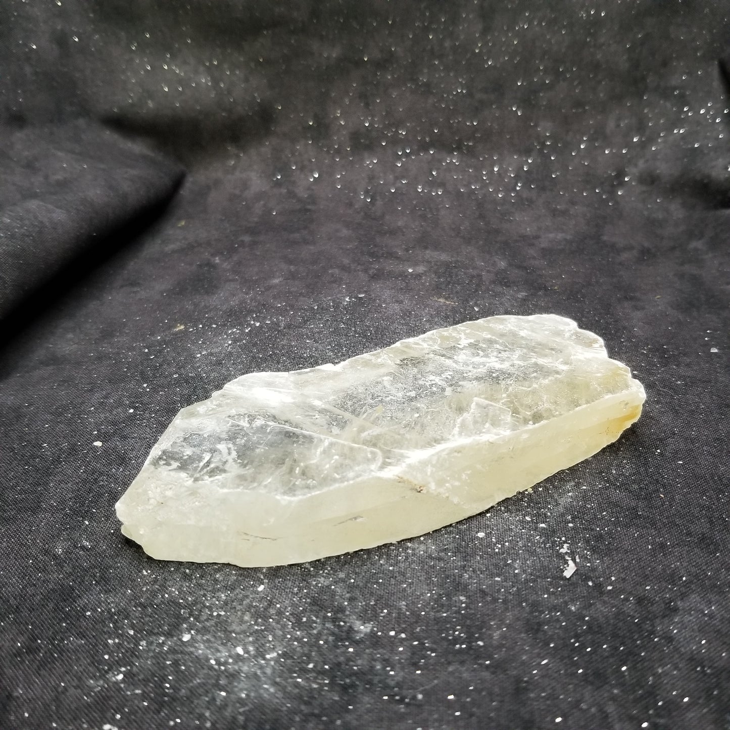 Golden Phantom Selenite Quartz Raw Rare Natural Crystal Stone Empowerment 155g (GPS14) Simply CBD LLC