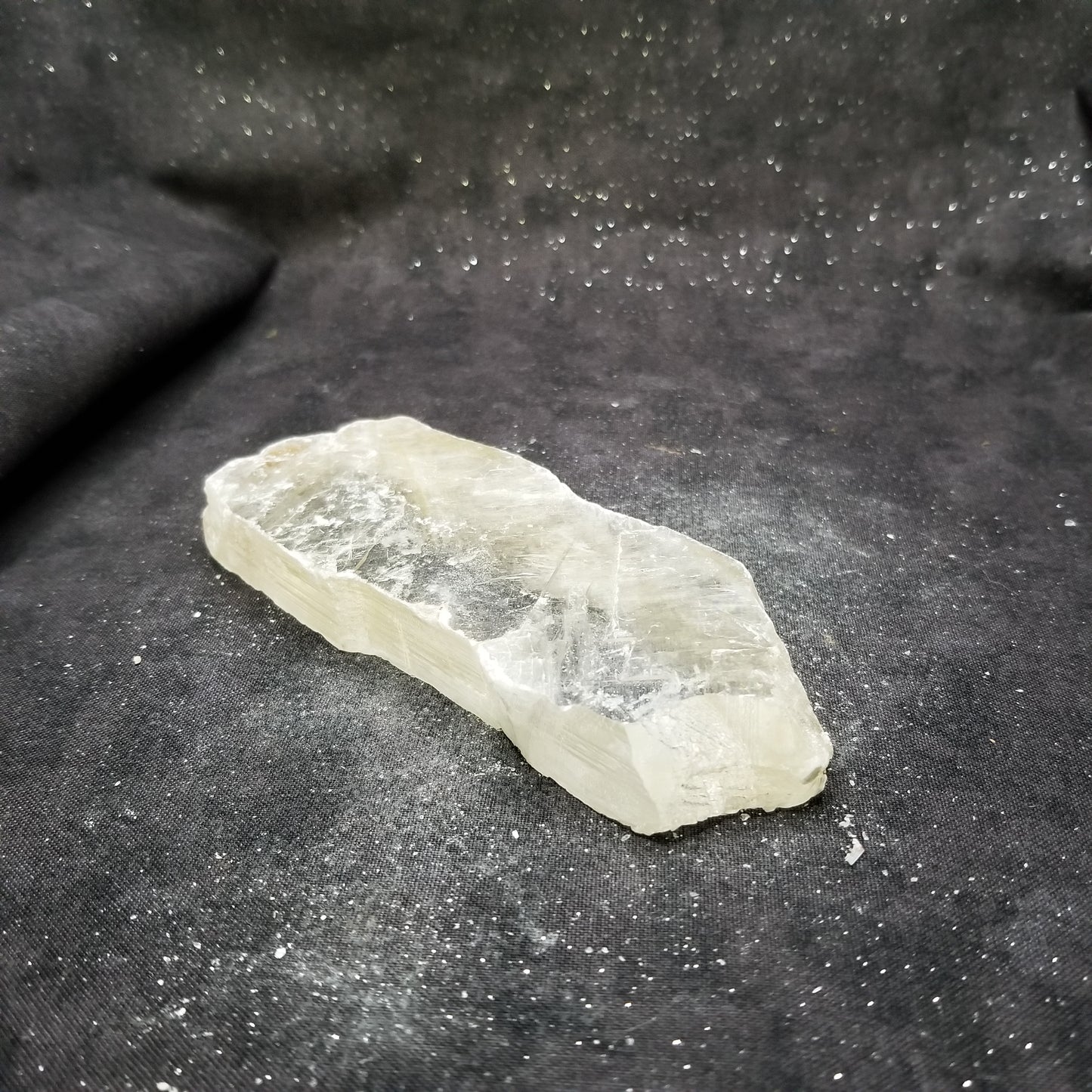 Golden Phantom Selenite Quartz Raw Rare Natural Crystal Stone Empowerment 155g (GPS14) Simply CBD LLC